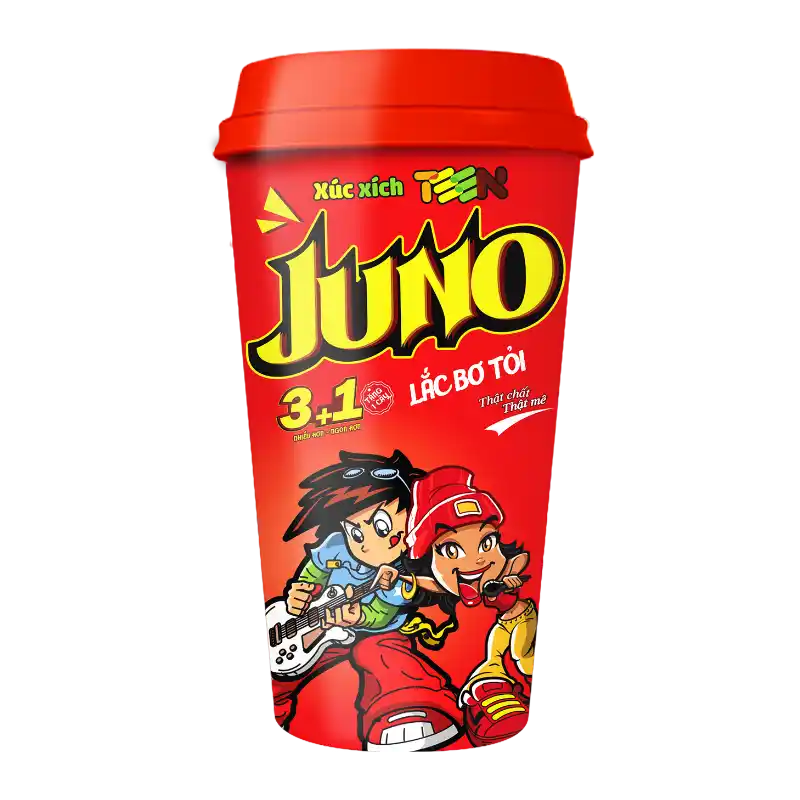 Xúc xích Teen Juno Lắc bơ tỏi