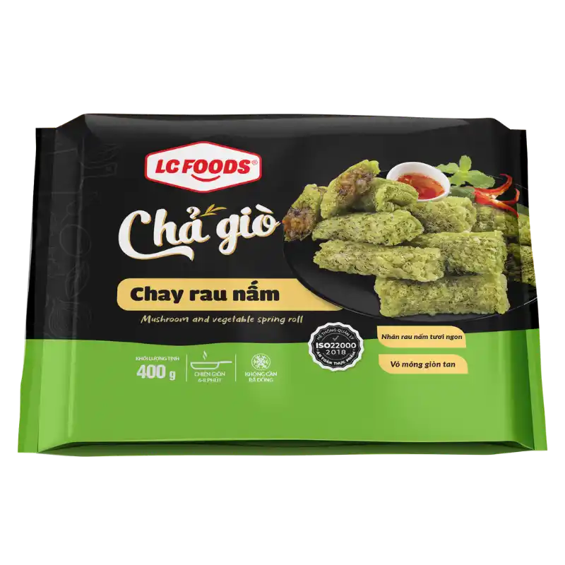 Chả giò chay rau nấm 400g
