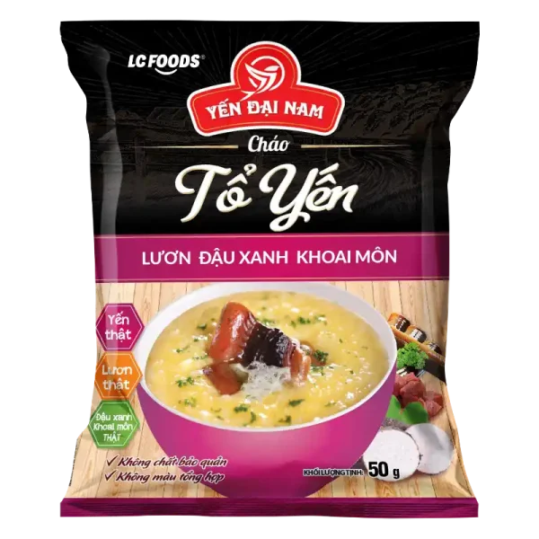 Cháo yến lương đậu xanh khoai môn 50g