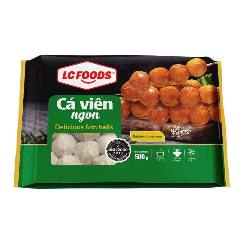 Cá viên ngon LC Foods 500g