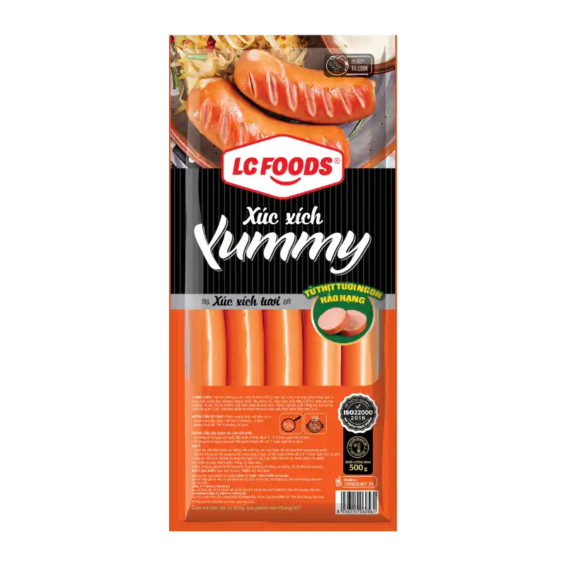 Xúc xích Yummy LC Foods 500g