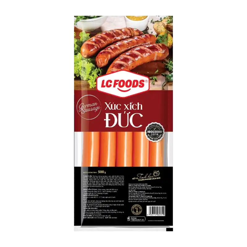 Xúc xích Đức LC Foods 500g