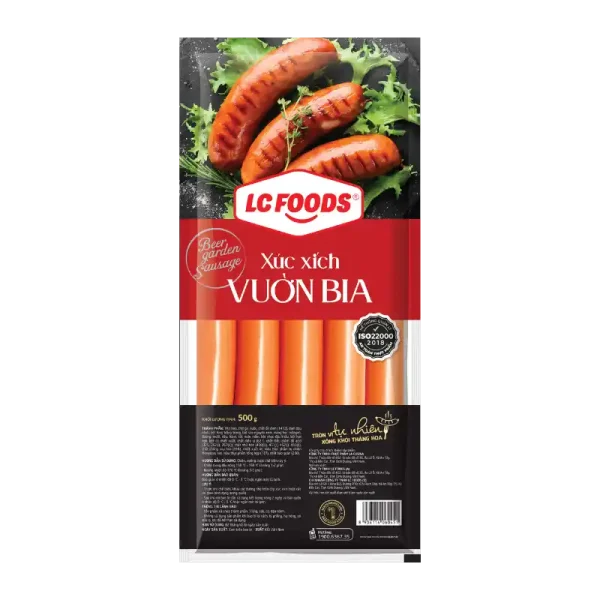 Xúc xích vườn bia LC Foods 500g