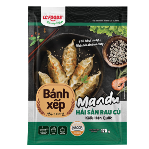 bánh mandu hải sản rau củ 175g