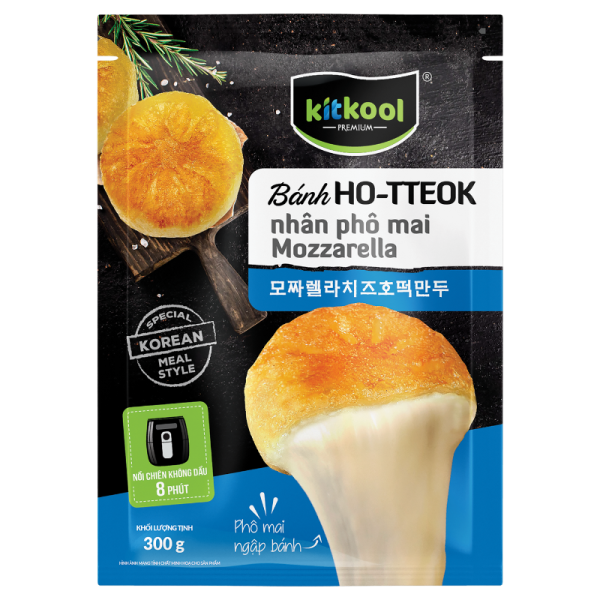 Bánh ho-tteok nhân phô mai Mozzarella 300g
