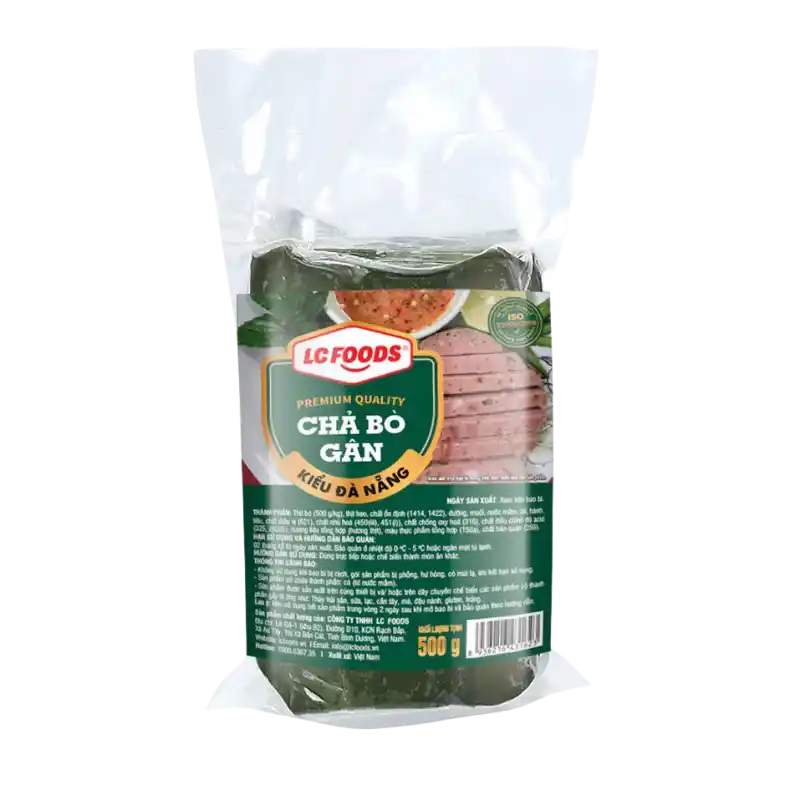 Chả bò gân kiểu Đà Nẵng 500g