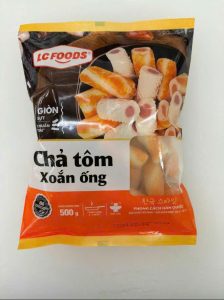 Chả tôm xoán ống