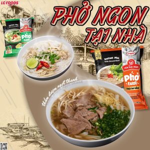 Phở ngon taih nhà LC FOODS