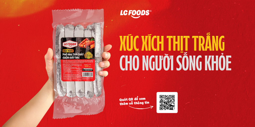 xúc xích thịt trắng