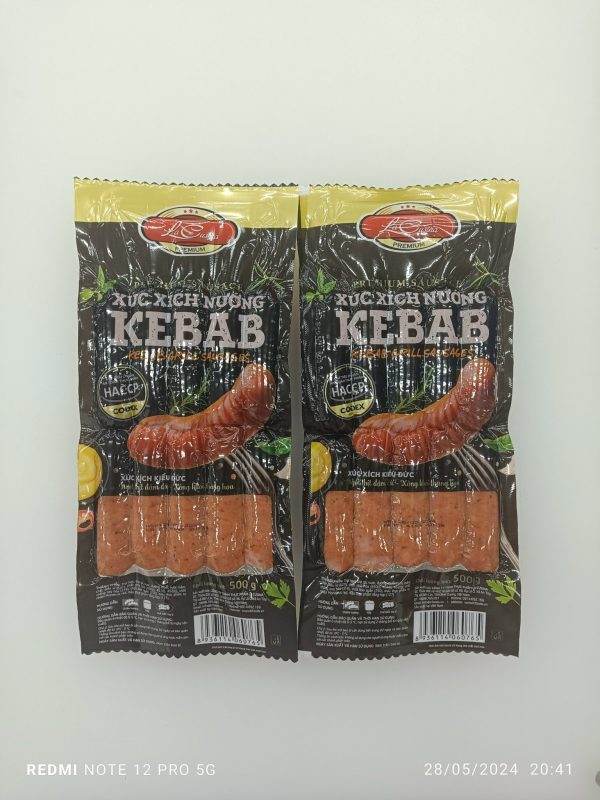 XÚC XÍCH KEBAB LC 500G 10C