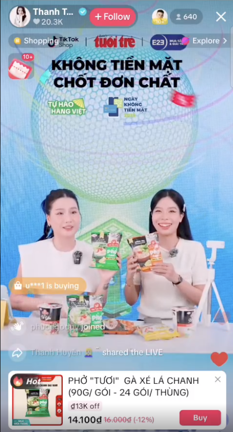 ngày không tiền mặt