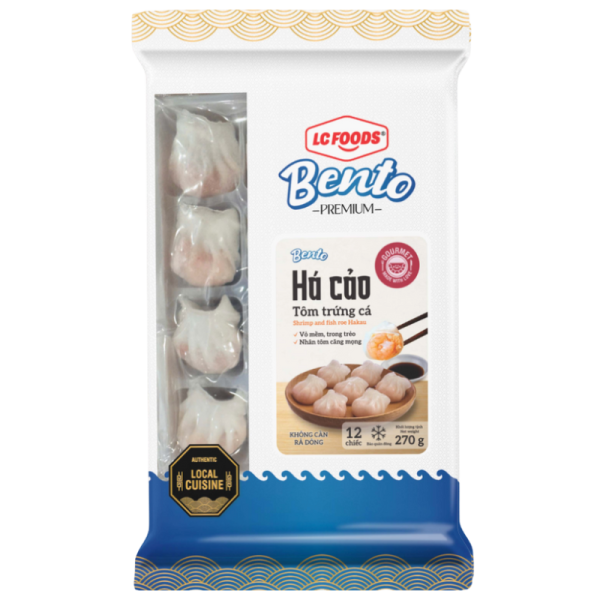 Há cảo tôm trứng cá LC Foods Bento